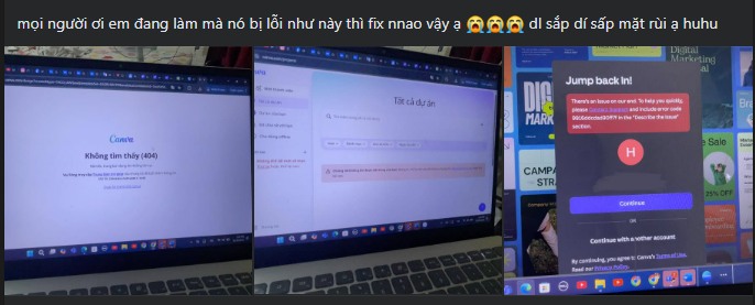 Canva sập