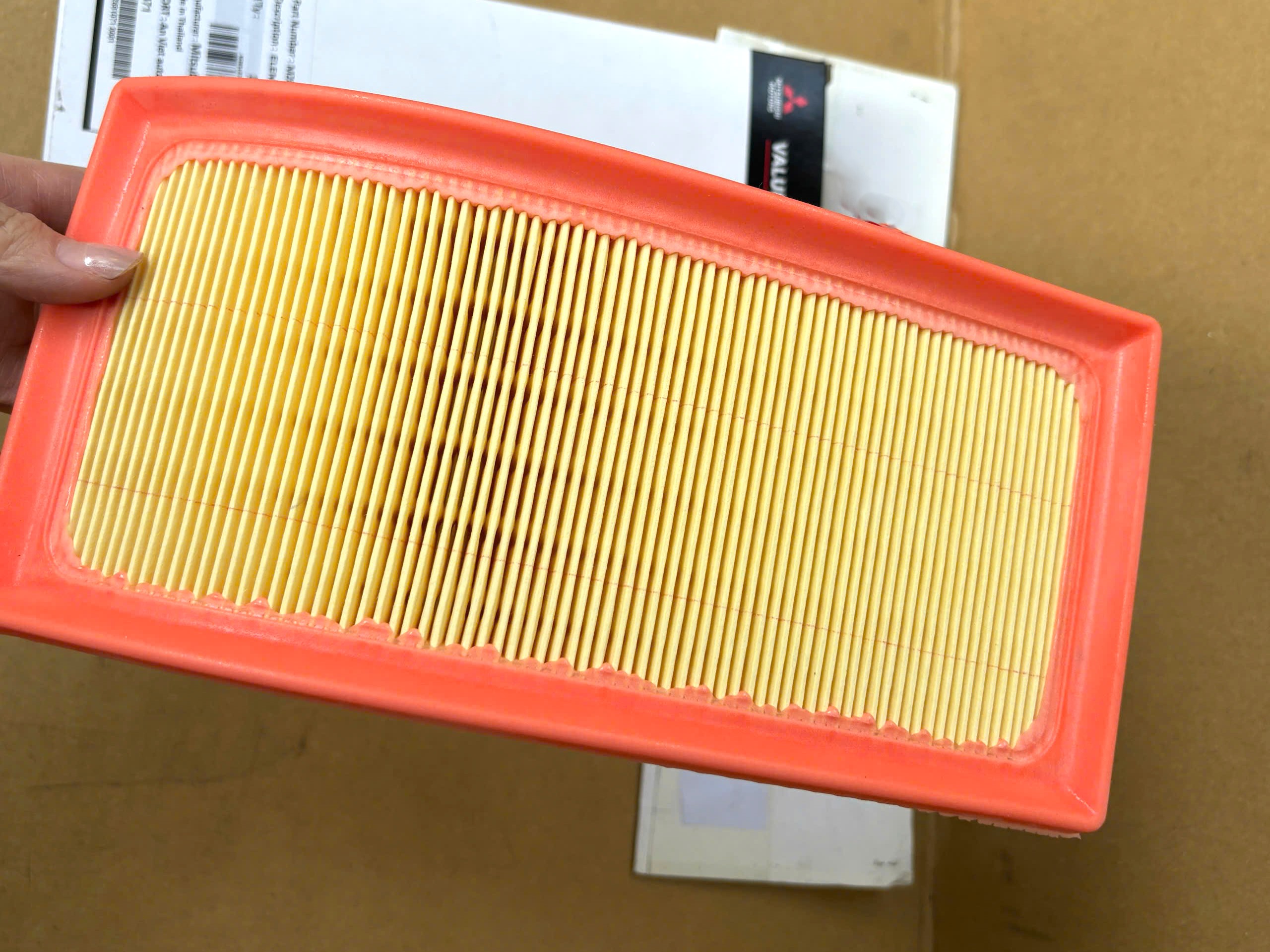 Lọc gió động cơ sử dụng cho xe Mitsubishi Attrage - Hàng nhập khẩu chính ngạch MZ691071
