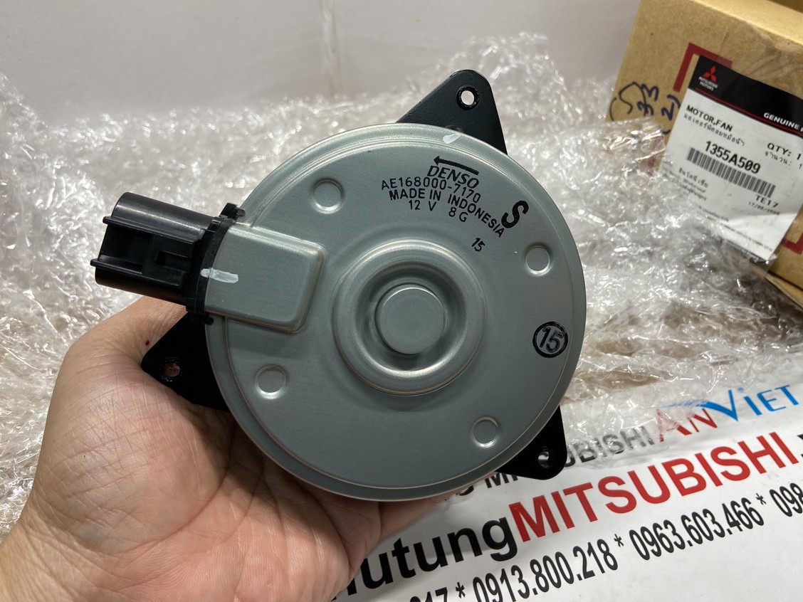 Mô tơ quạt két nước sử dụng cho xe Attrage - Hàng nhập khẩu chính ngạch 1355A131-1355A279-1355A509