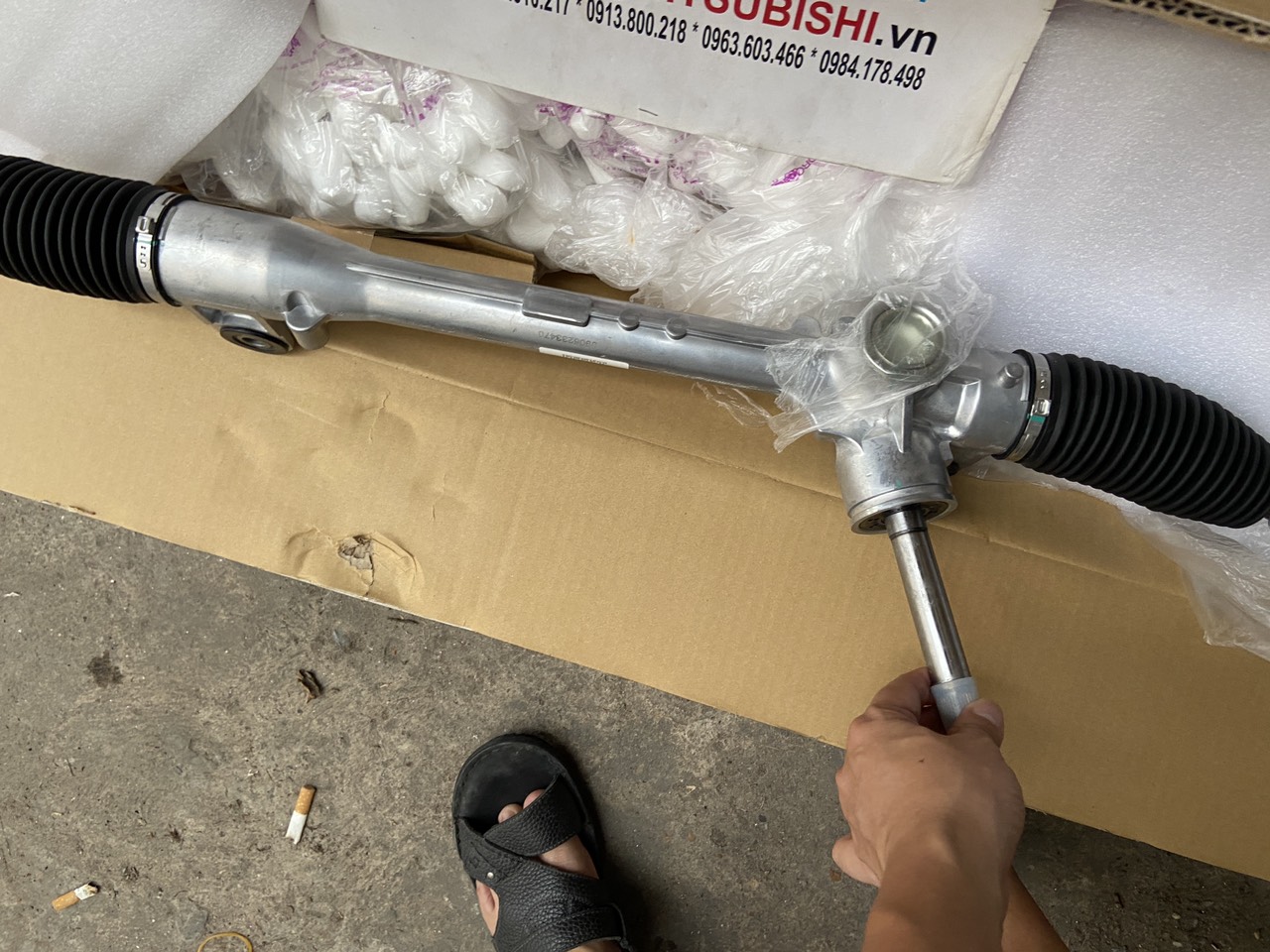 Thước lái sử dụng cho xe Mitsubishi Attrage - Hàng nhập khẩu chính ngạch 4410A498