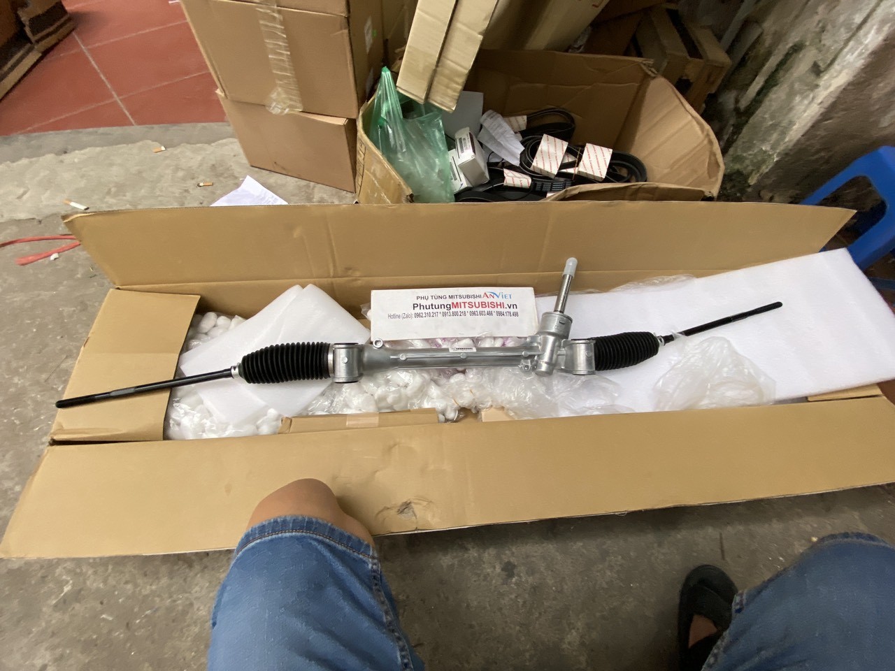 Thước lái sử dụng cho xe Mitsubishi Attrage - Hàng nhập khẩu chính ngạch 4410A498