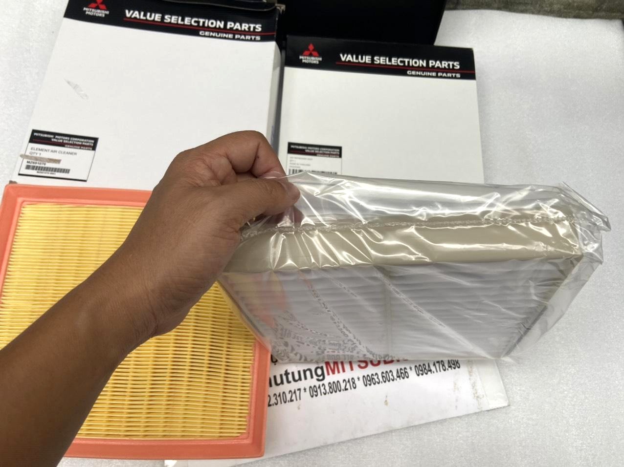 Bộ lọc gió động cơ và lọc gió điều hòa sử dụng cho xe Triton 2019-2025 - Hàng nhập khẩu chính ngạch