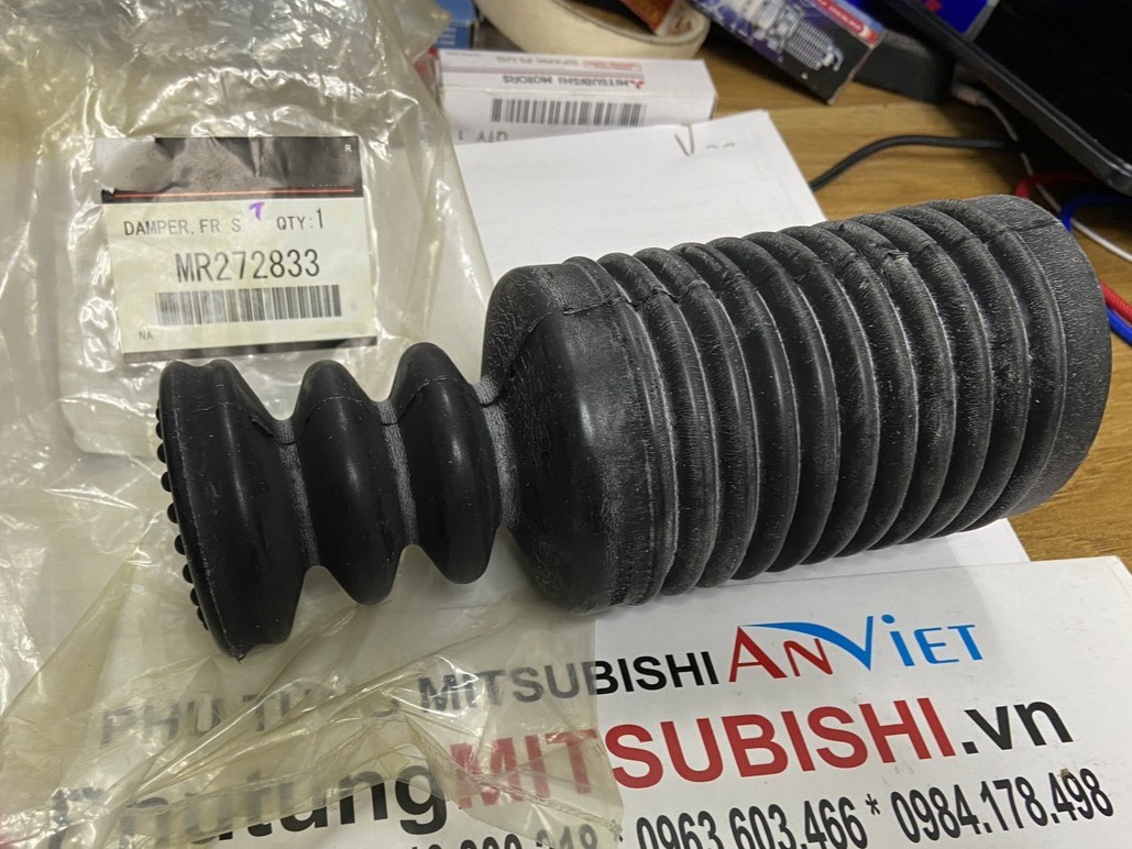 Cao su tăm bông liền chụp bụi giảm xóc dùng cho xe Outlander, Grandis, Lancer | DEKOSHI DK-MR272833 | MR272833