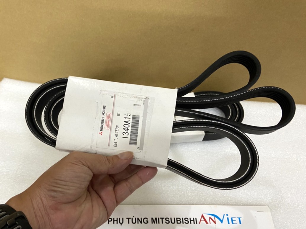 Dây curoa tổng, dây bơm nước sử dụng cho xe Mitsubishi Outlander - Hàng nhập khẩu chính ngạch 1340A150