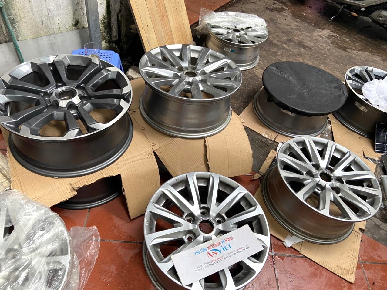 Mâm xe sử dụng cho Triton hàng bãi tháo xe