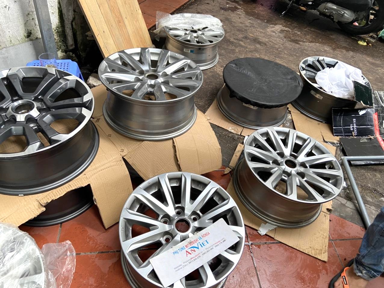 Mâm xe sử dụng cho Triton hàng bãi tháo xe