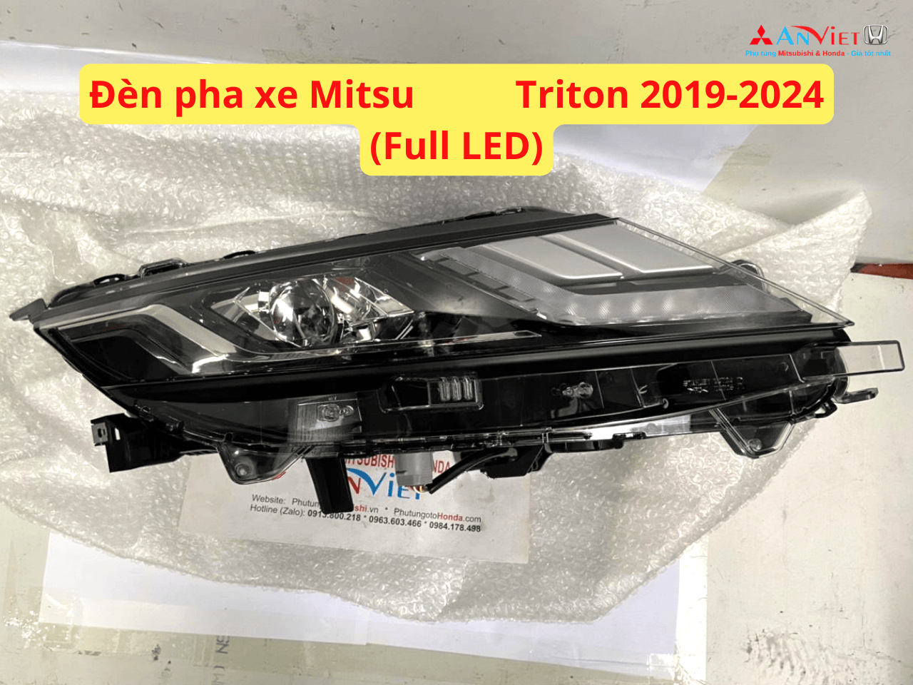 Vỏ Đèn pha sử dụng cho xe Triton - Hàng nhập khẩu chính ngạch