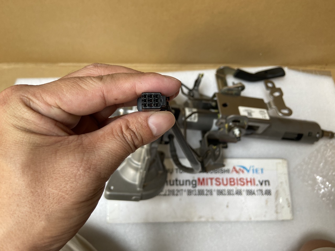 Cột, trục, cụm điều khiển lái không bao gồm mô tơ sử dụng cho xe Xpander, Xpander Cross, Xforce - Hàng nhập khẩu chính ngạch
