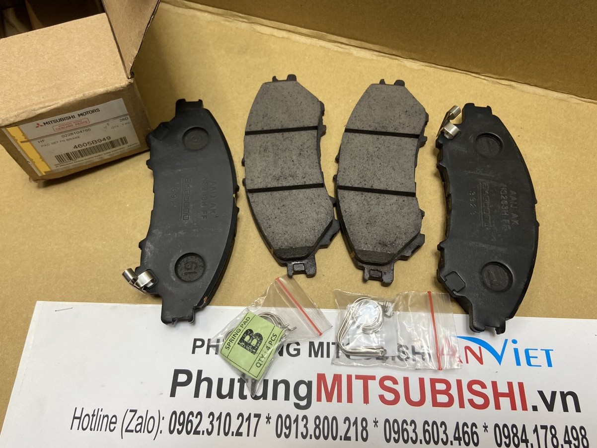 Má phanh trước, Bố thắng trước sử dụng cho xe Xforce - Hàng nhập khẩu chính ngạch