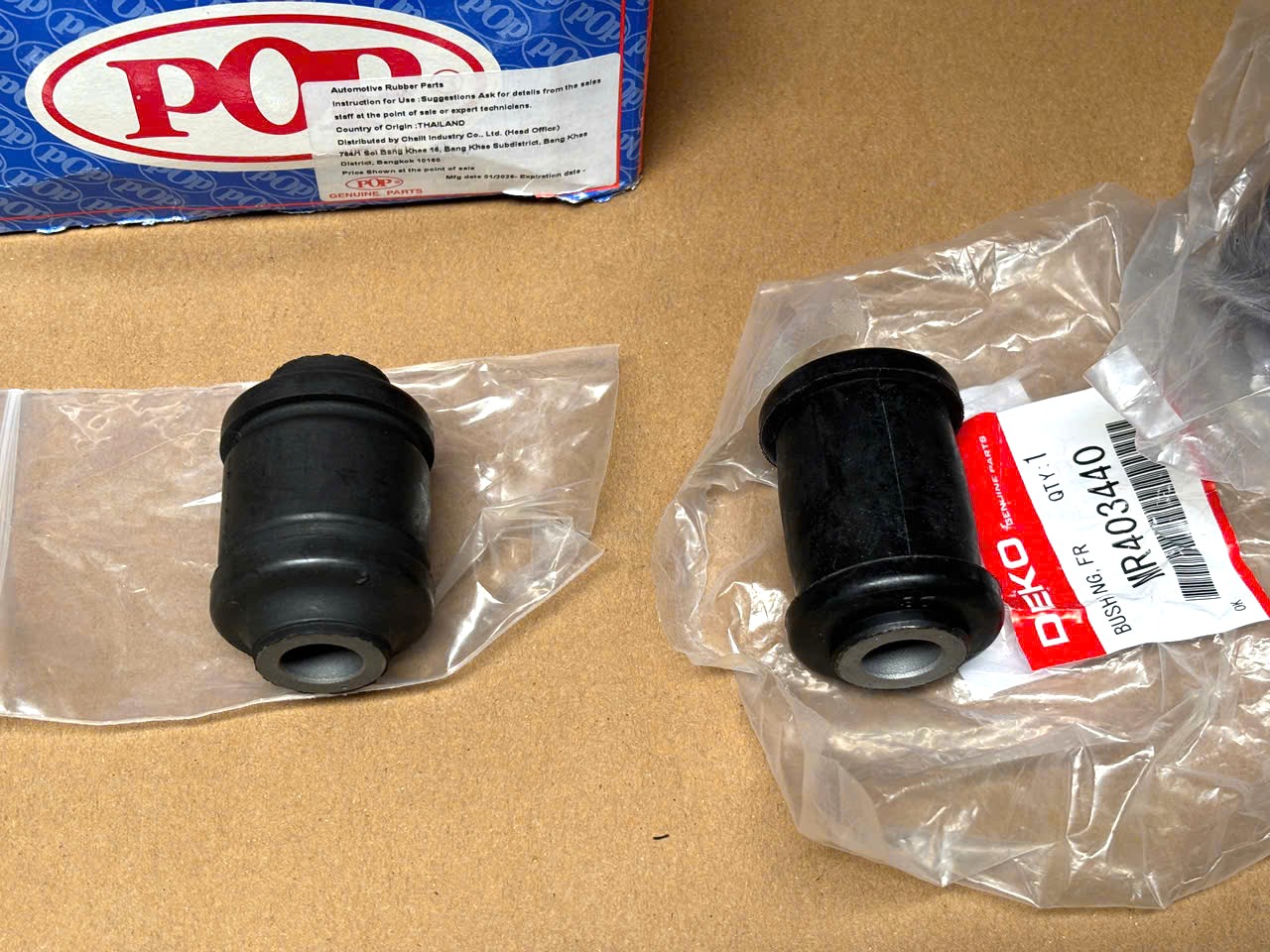 Cao su ắc càng A (quả nhỏ) sử dụng cho xe Xpander | DEKOSHI DK-MR403440 | MR403440
