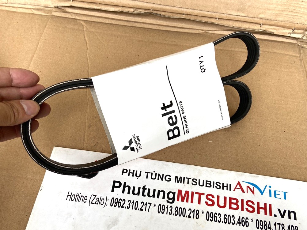 Dây curoa tổng, dây curoa bơm nước sử dụng cho xe Mitsubishi Xpander - Hàng nhập khẩu chính ngạch 1340A181