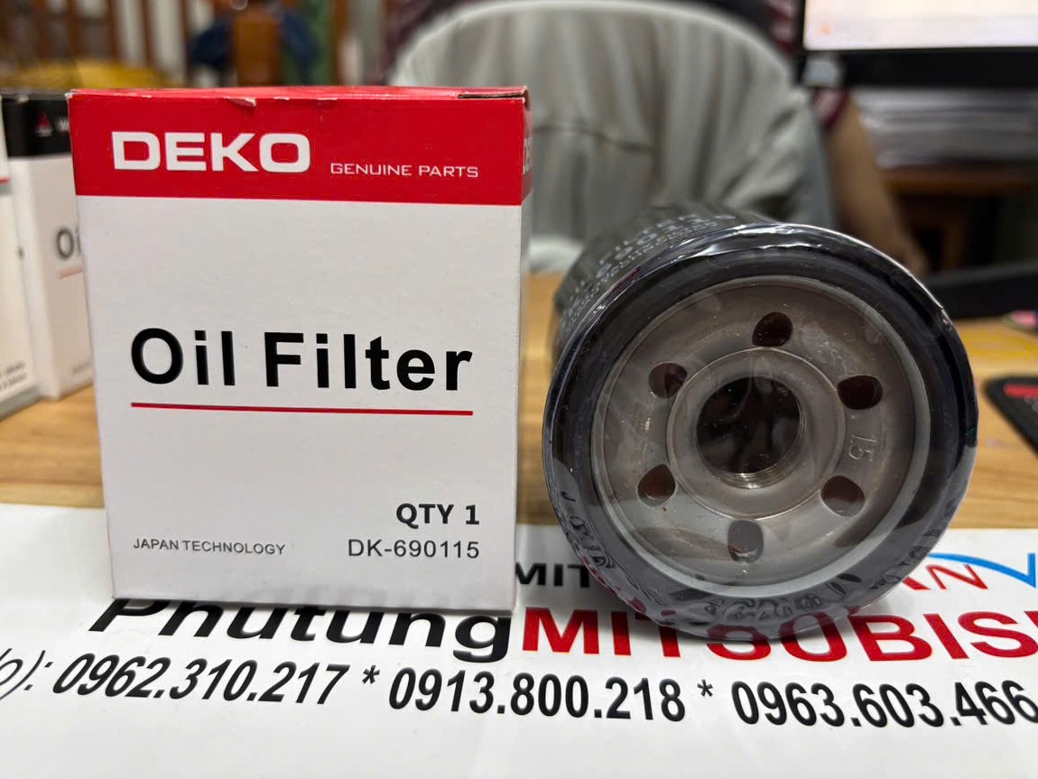 Lọc dầu nhớt động cơ sử dụng cho xe Mitsubishi MZ691140 MD341081