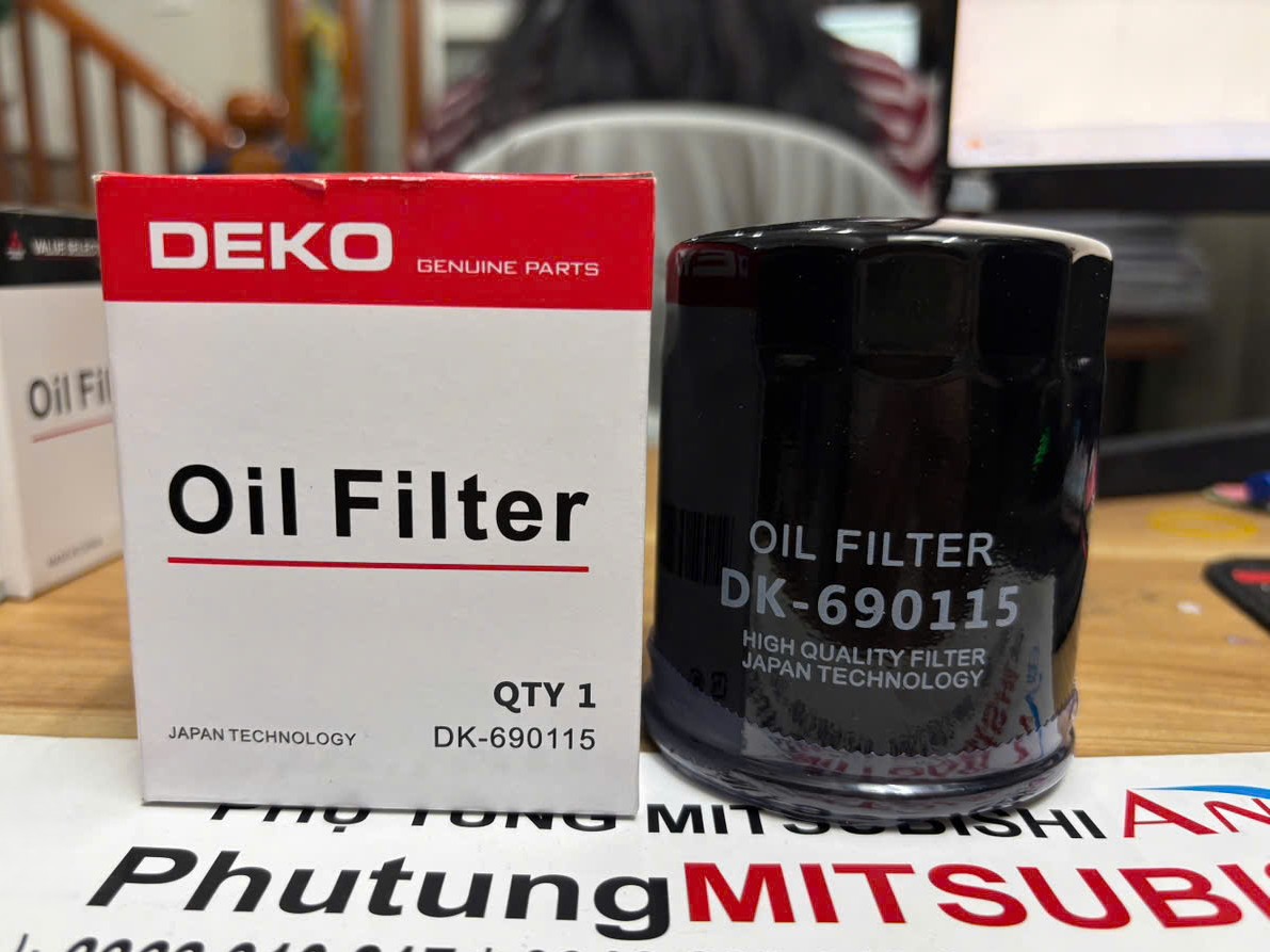 Lọc dầu nhớt động cơ sử dụng cho xe Mitsubishi MZ691140 MD341081