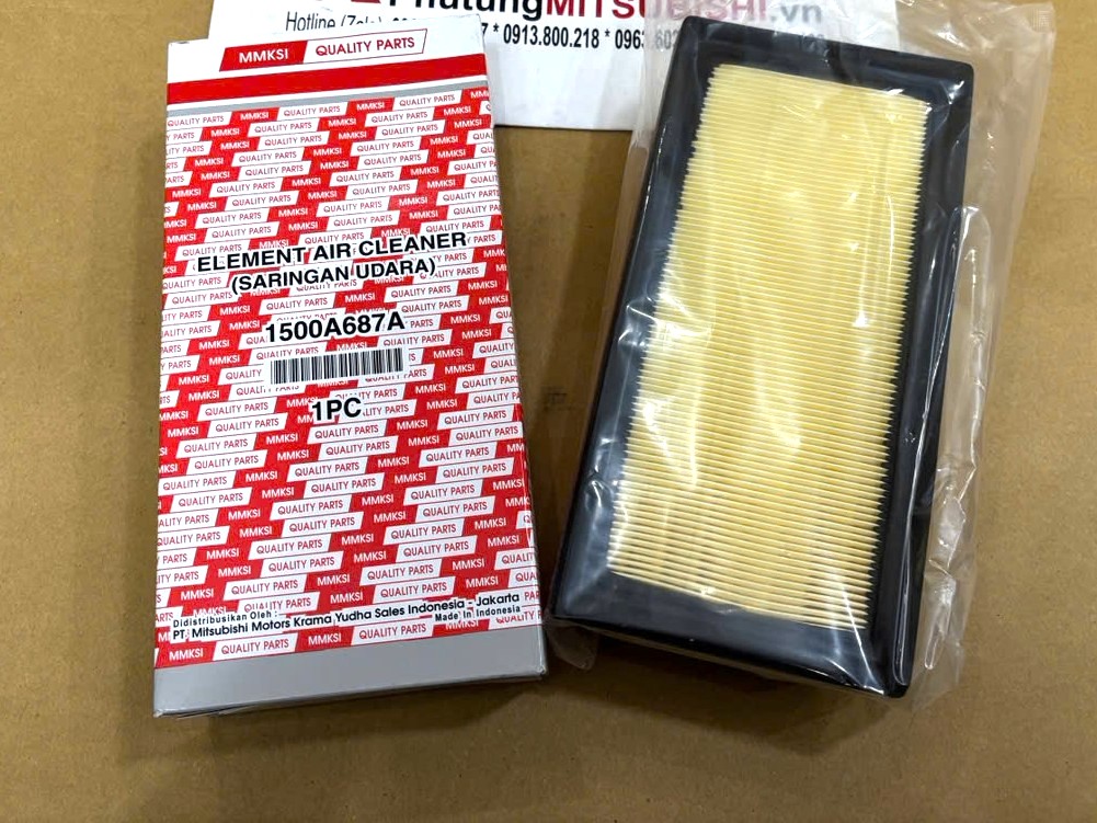 Lọc gió động cơ sử dụng cho xe Mitsubishi Xpander, Xpander Cross và Xforce