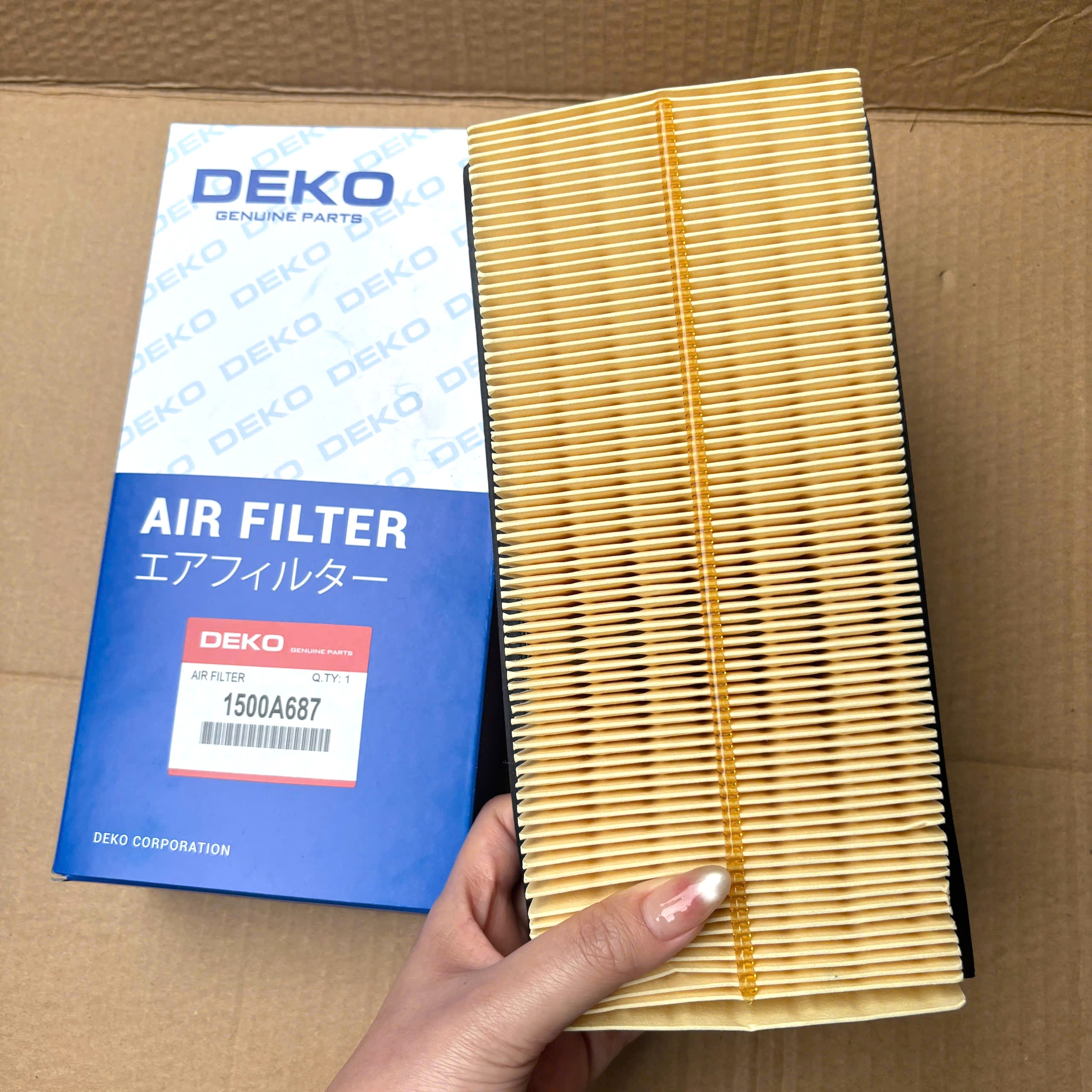 Lọc gió động cơ sử dụng cho xe Mitsubishi Xpander, Xpander Cross và Xforce