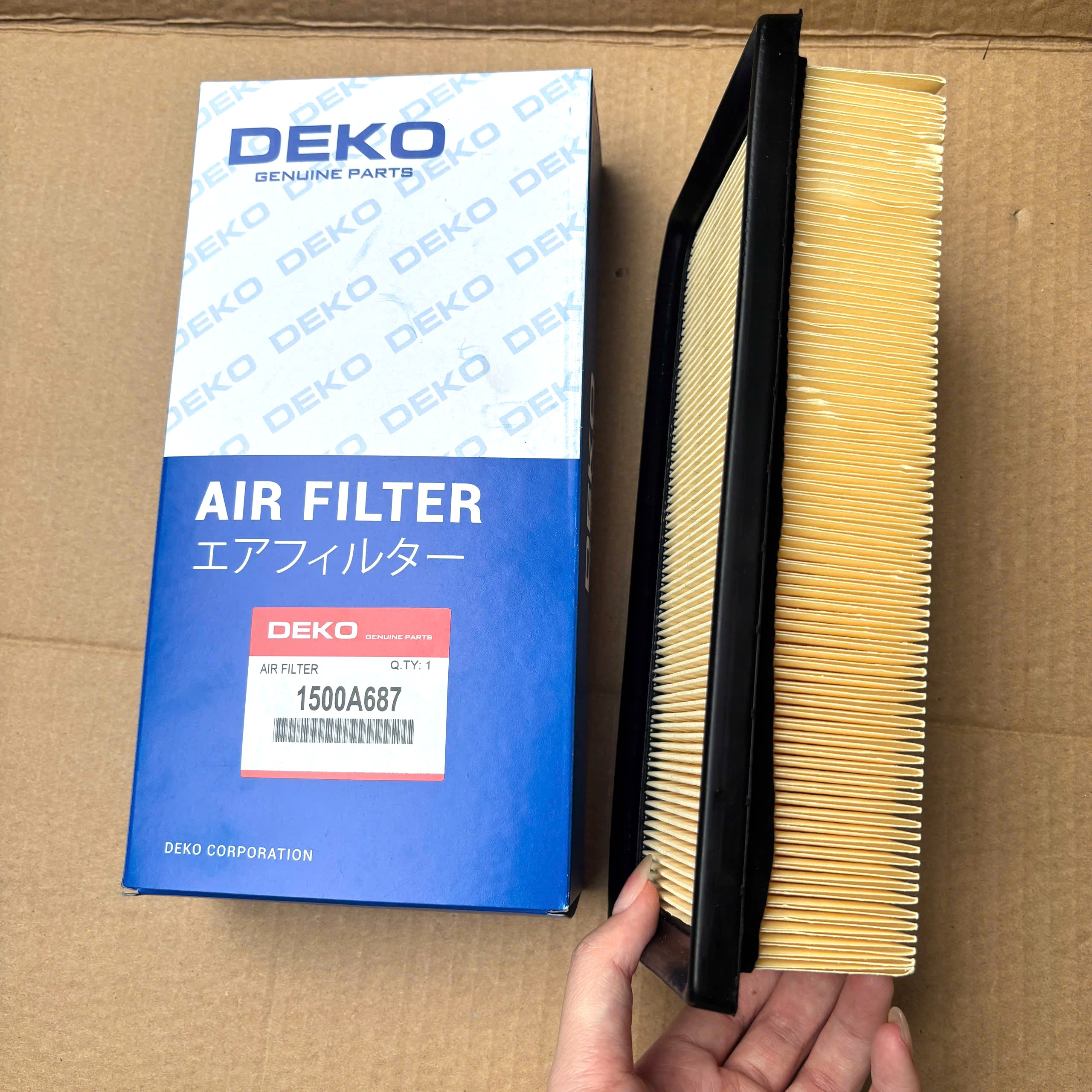 Lọc gió động cơ sử dụng cho xe Mitsubishi Xpander, Xpander Cross và Xforce