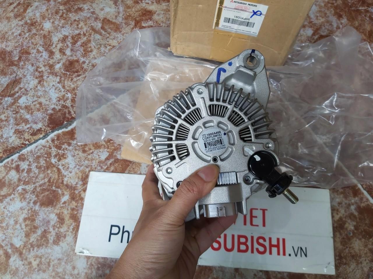 Máy phát điện sử dụng cho xe Mitsubishi Xpander - Hàng nhập khẩu chính ngạch 1800A466, 23100W070P, 23100W330P