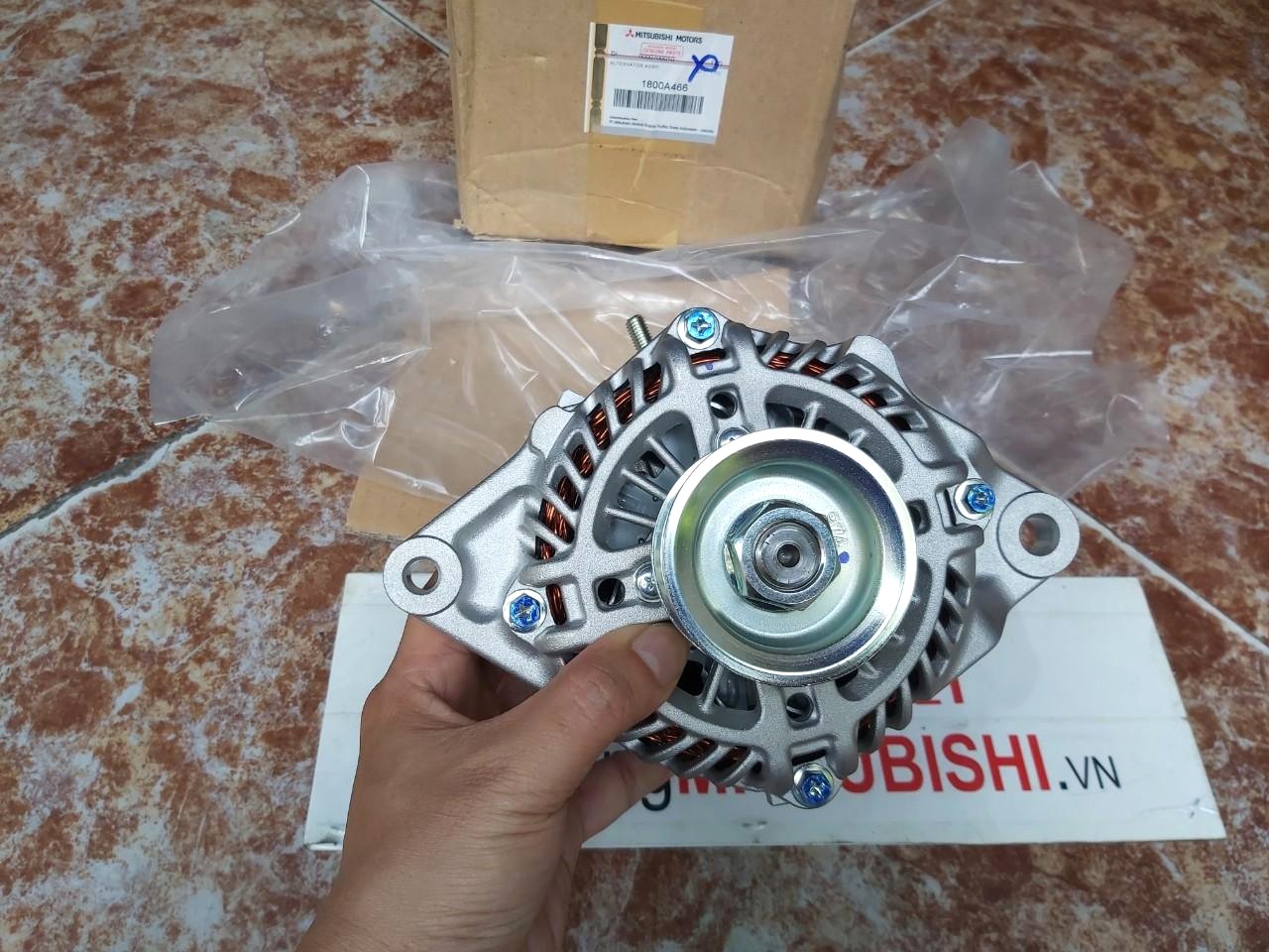 Máy phát điện sử dụng cho xe Mitsubishi Xpander - Hàng nhập khẩu chính ngạch 1800A466, 23100W070P, 23100W330P