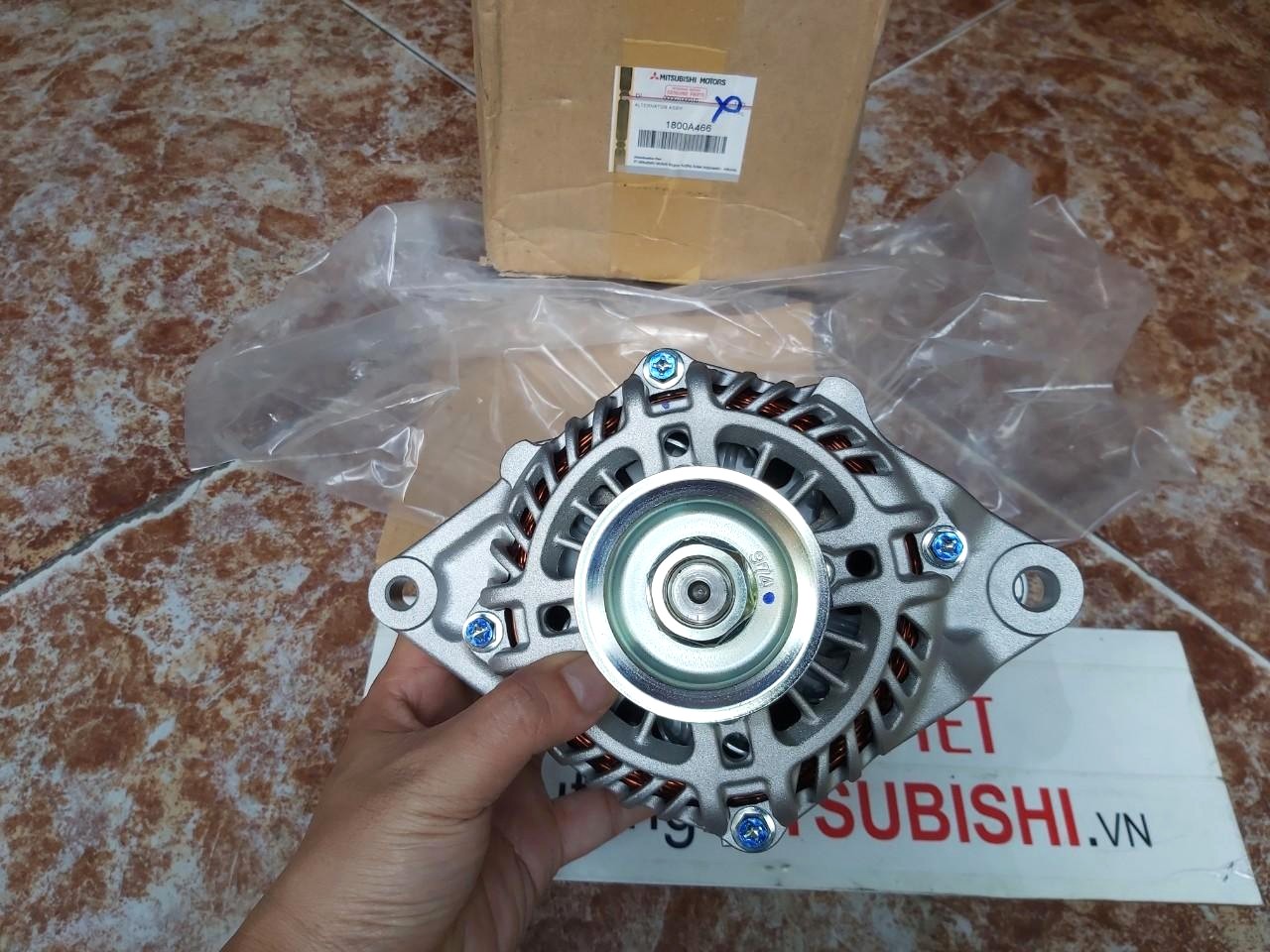 Máy phát điện sử dụng cho xe Mitsubishi Xpander - Hàng nhập khẩu chính ngạch 1800A466, 23100W070P, 23100W330P