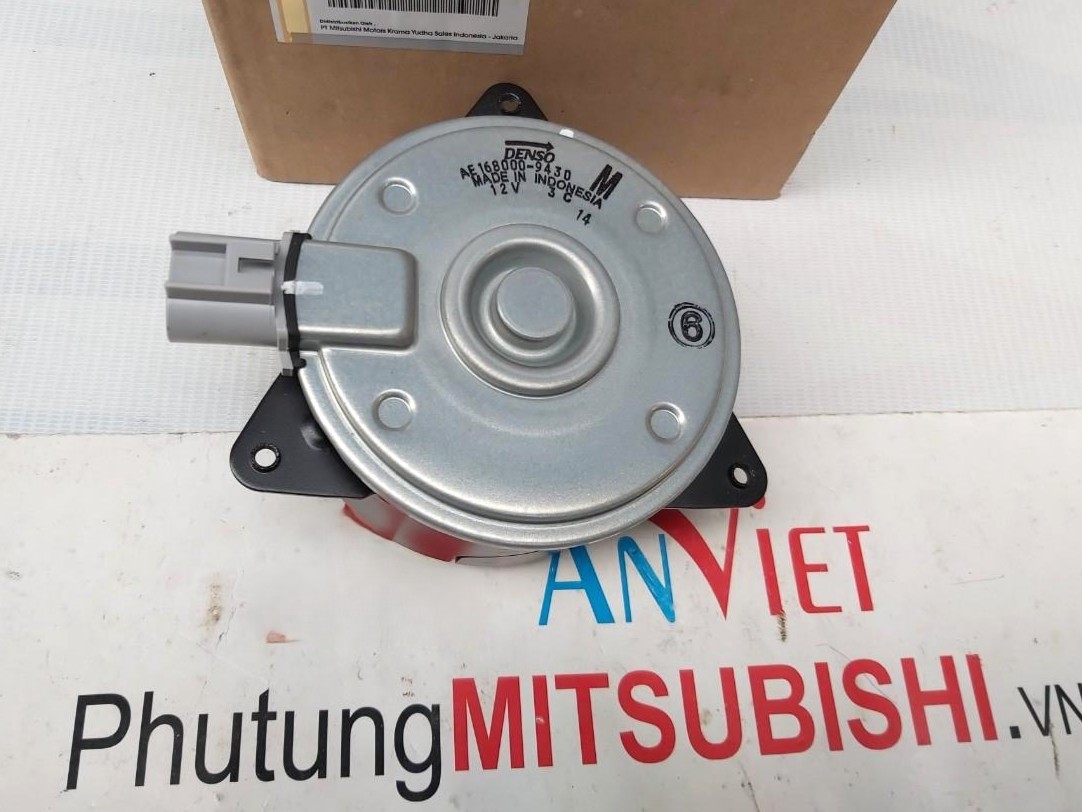 Mô tơ quạt két nước dàn nóng sử dụng cho xe Mitsubishi Xpander, Xpander Cross - Hàng nhập khẩu chính ngạch 1355A503, 21487W000P