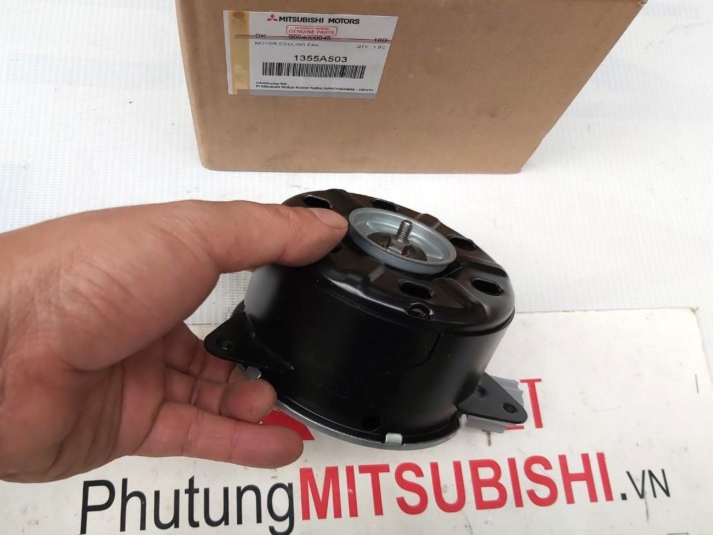 Mô tơ quạt két nước dàn nóng sử dụng cho xe Mitsubishi Xpander, Xpander Cross - Hàng nhập khẩu chính ngạch 1355A503, 21487W000P