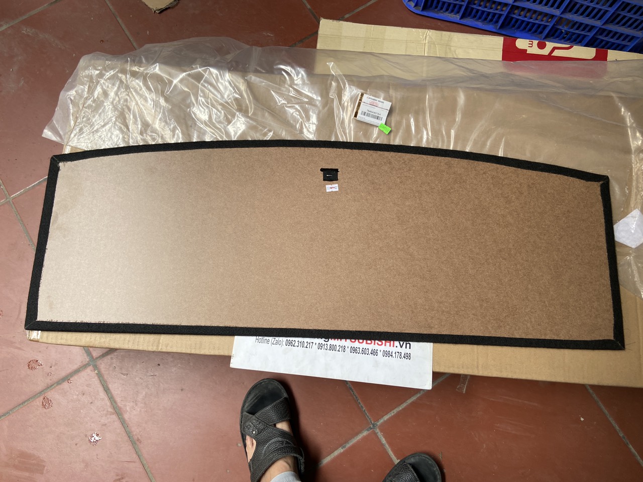 Tấm lót cốp, Tấm che hộc để đồ cốp sau sử dụng cho xe Xpander, Xpander Cross 7646A401XA