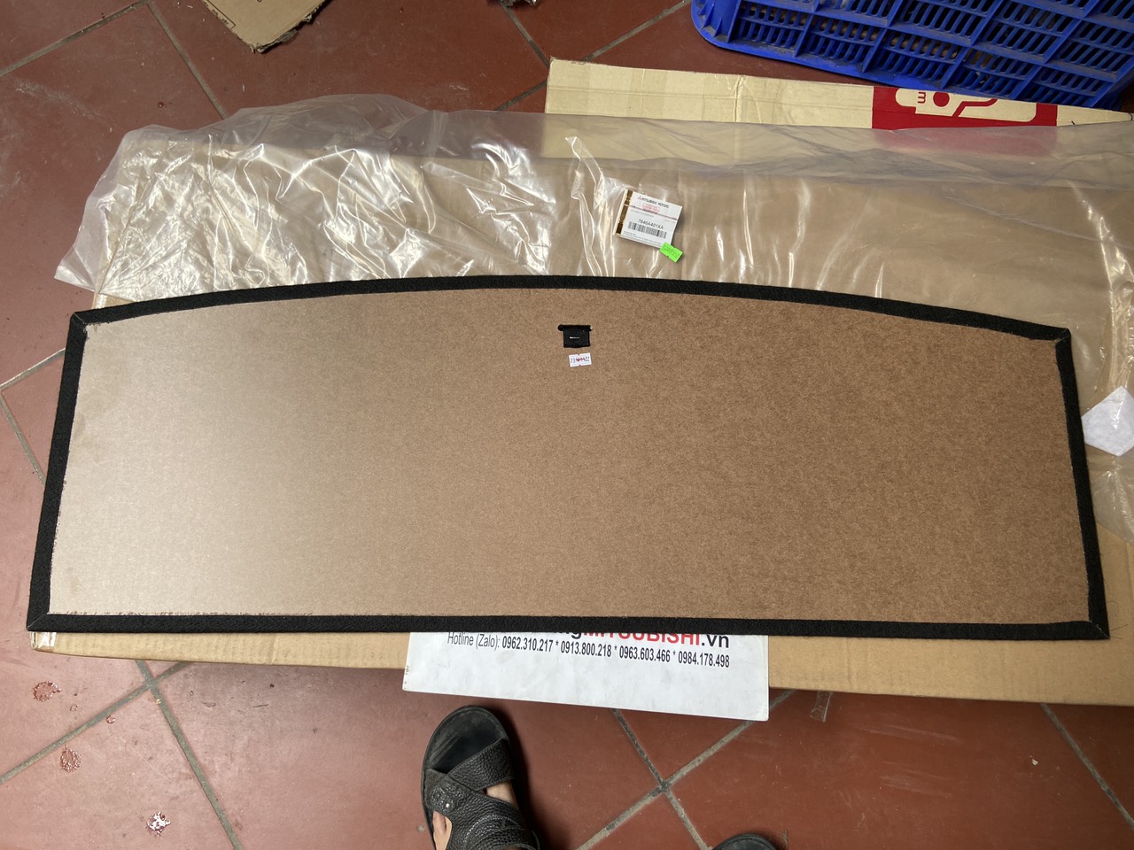 Tấm lót cốp, Tấm che hộc để đồ cốp sau sử dụng cho xe Xpander, Xpander Cross 7646A401XA