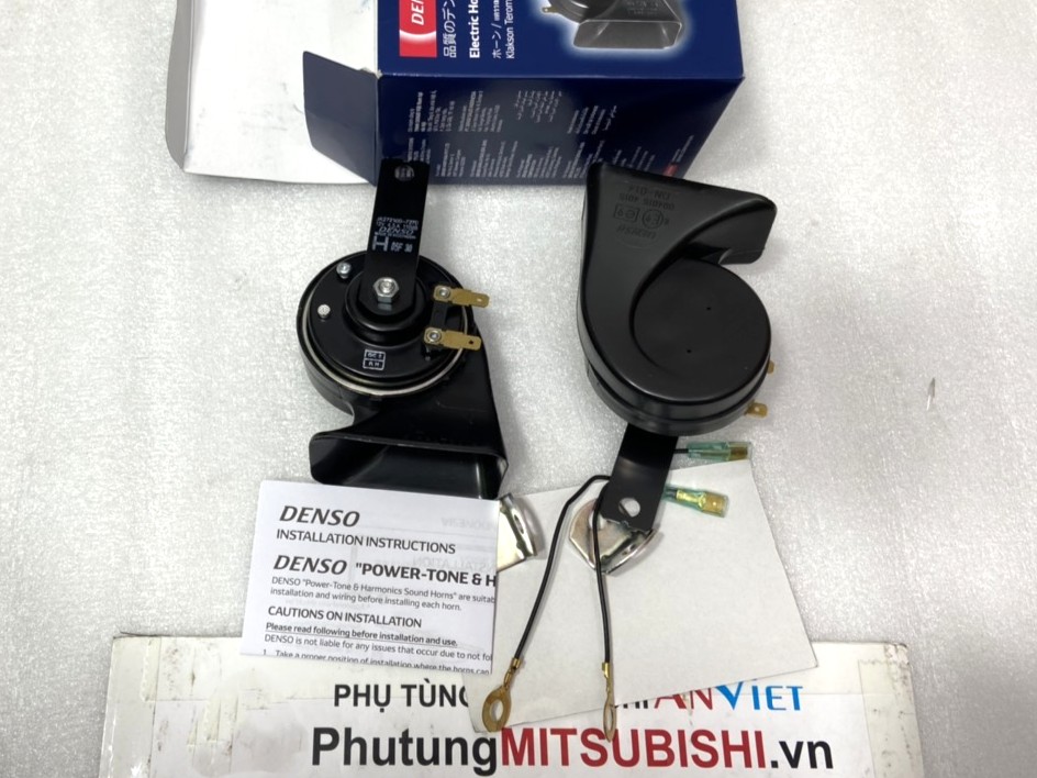 Còi Denso sử dụng cho Xpander, Attrage, Destinator DST, XForce, Outlander, Lancer, Zinger, Jolie,....