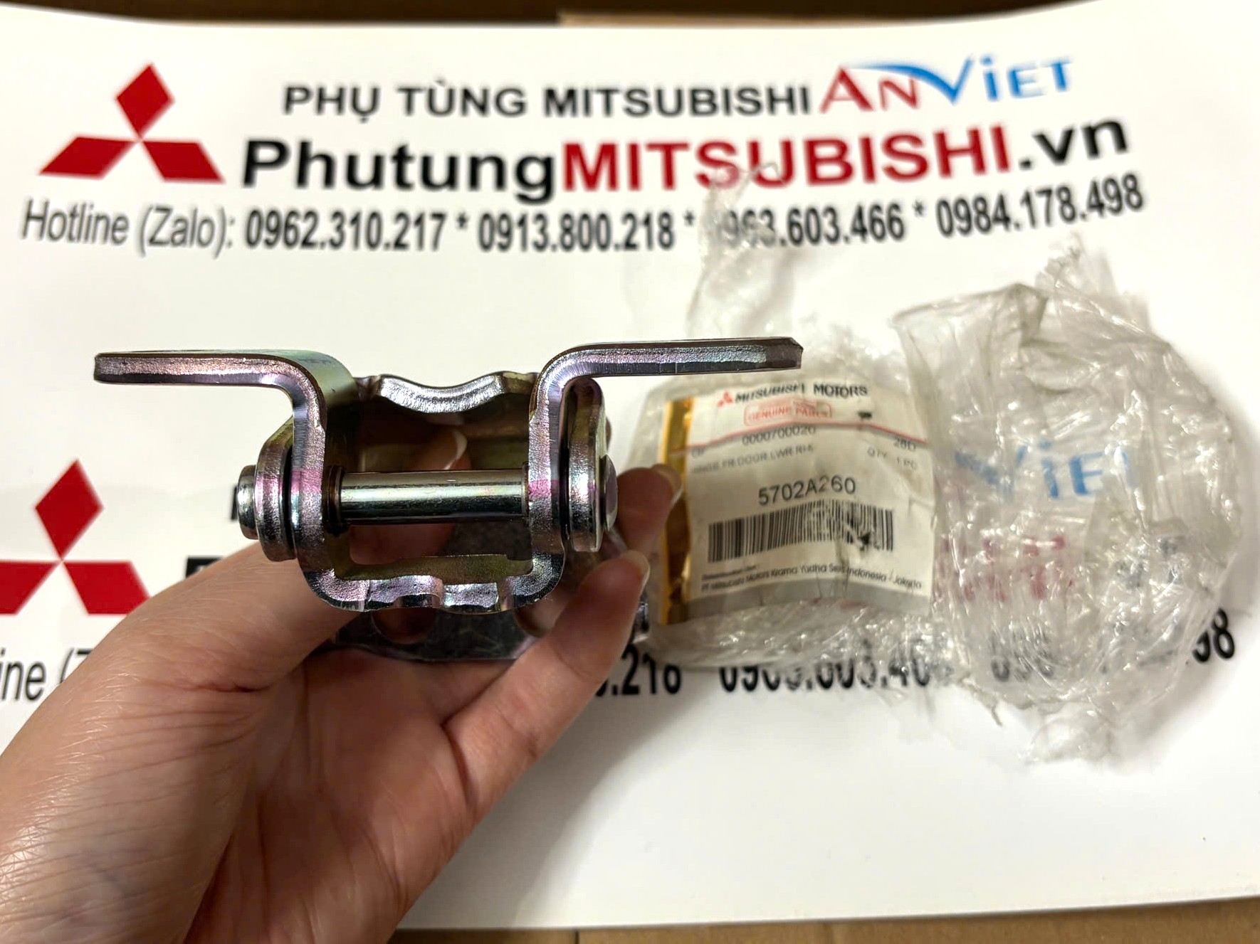 Bản lề cánh cửa trước phía dưới Mitsubishi Destinator DST 5702A259 5702A260