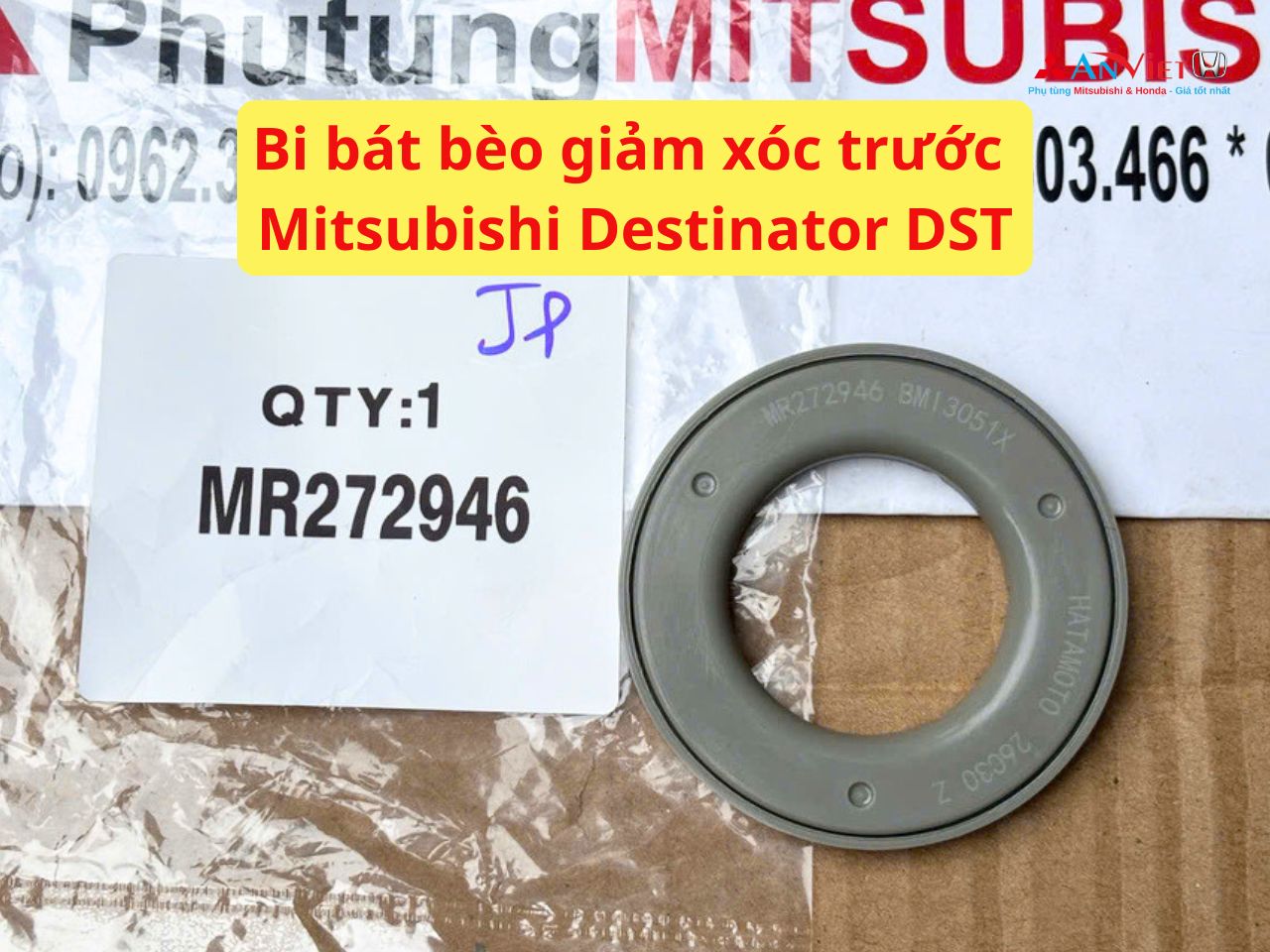 Bi bát bèo giảm xóc trước Mitsubishi Destinator DST MR272946