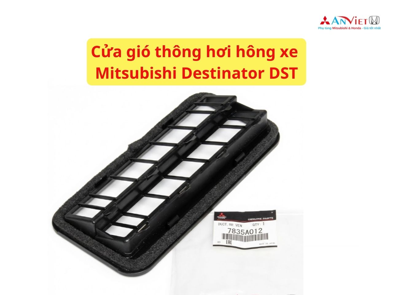 Cửa gió thông hơi hông xe Mitsubishi Destinator DST 7835A012