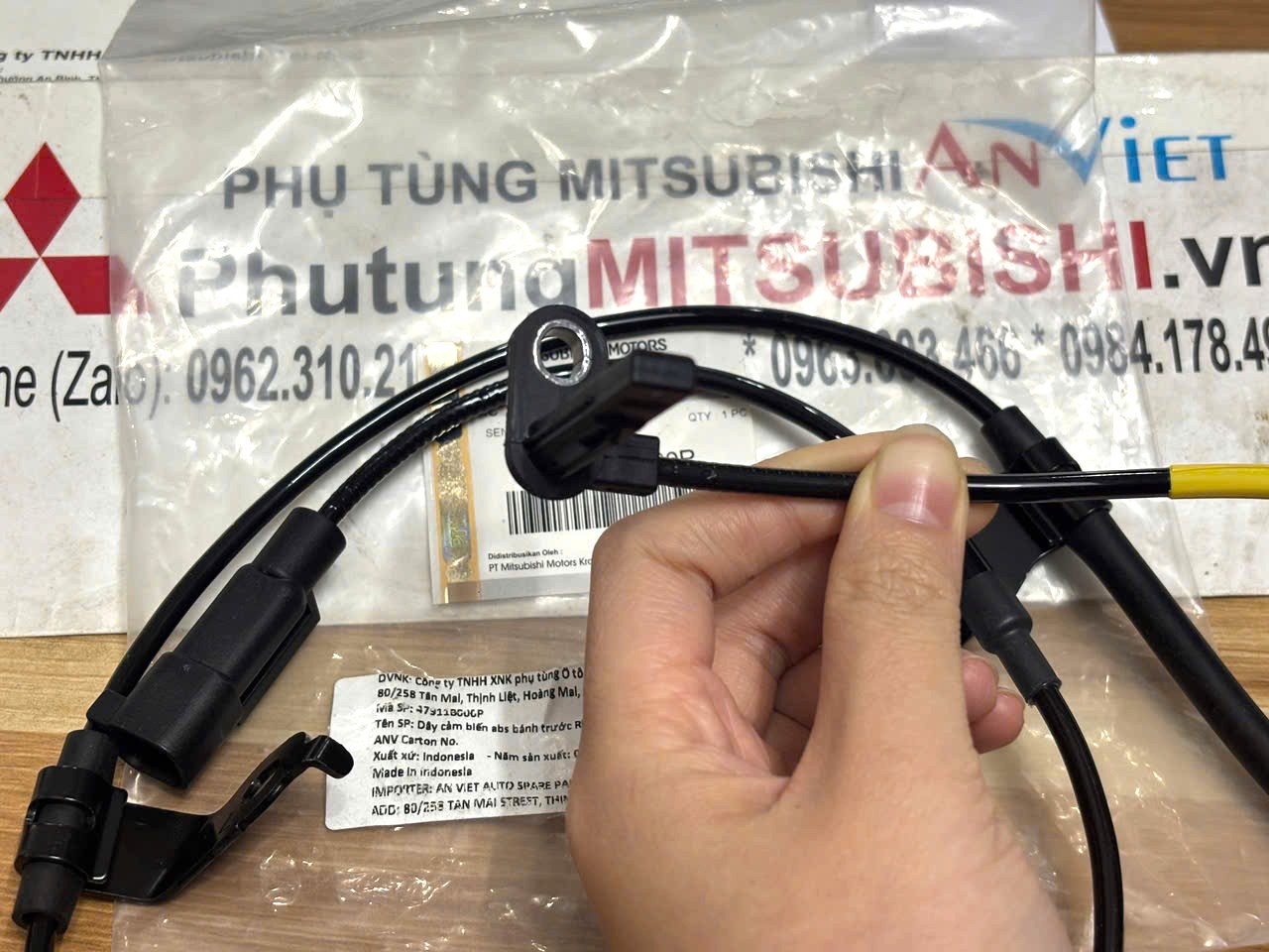 Dây cảm biến ABS bánh trước xe Mitsubishi Destinator DST 47911B000P 47910B000P