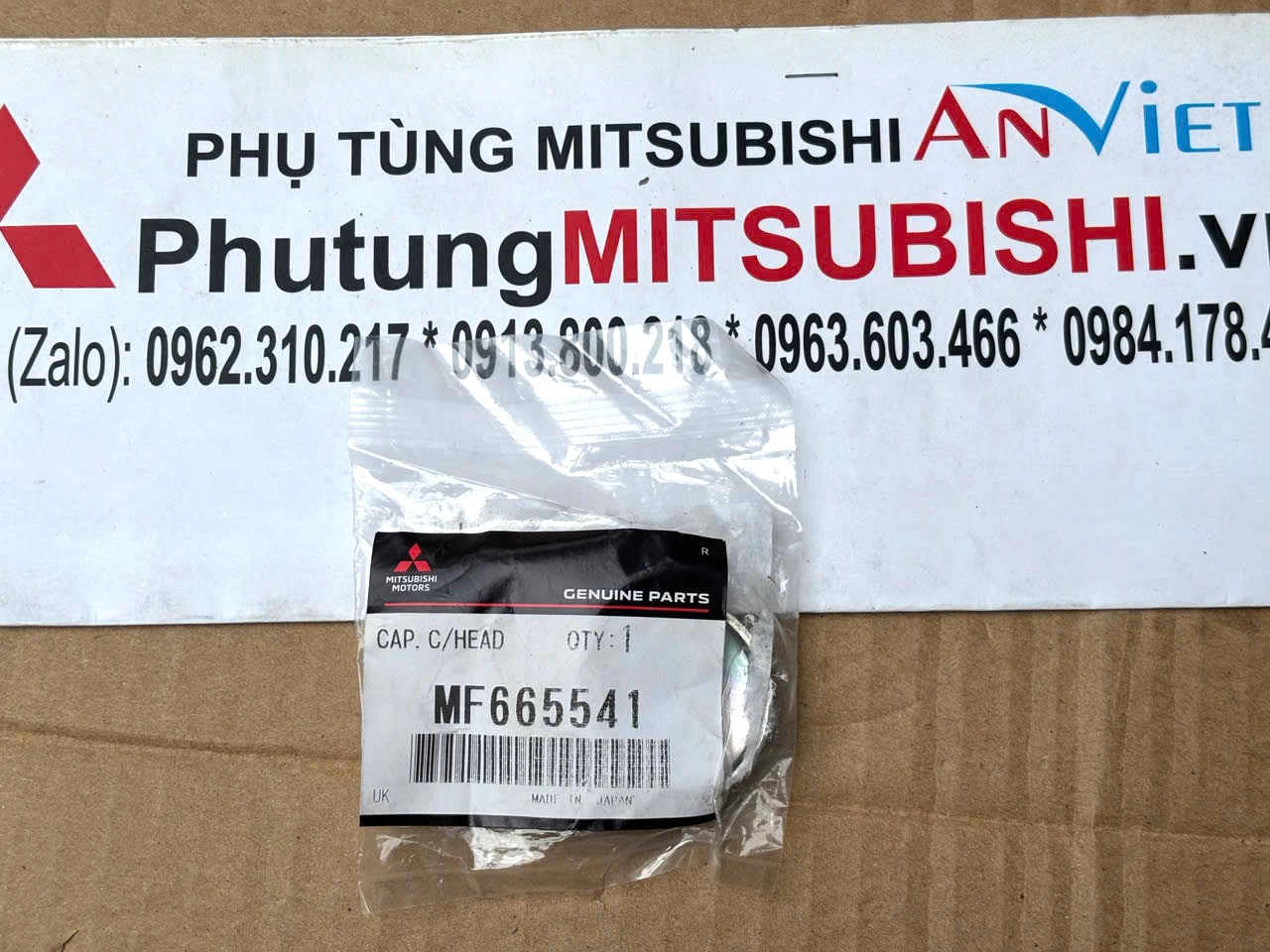 Nút bịt thép tròn trên lốc máy xe Mitsubishi Destinator DST MF665541