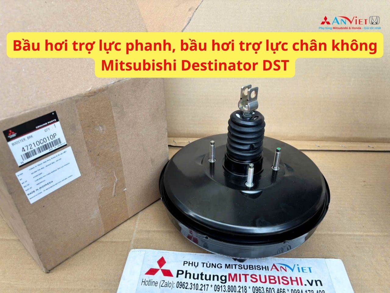 Bầu hơi trợ lực phanh, bầu hơi trợ lực chân không Mitsubishi Destinator DST 47210C010P
