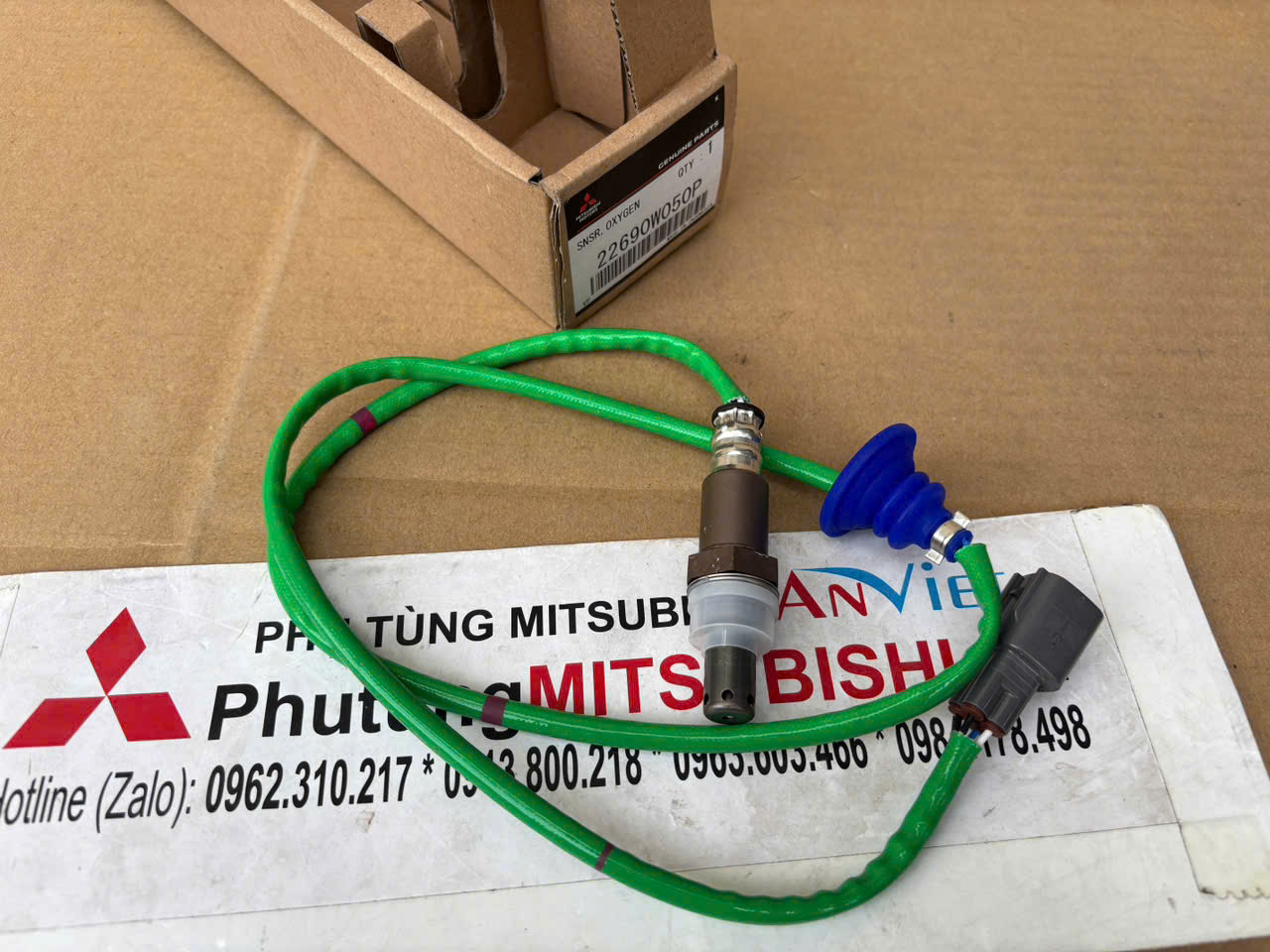 Cảm biến oxi, Cảm biến khí xả thải Mitsubishi Destinator DST không mũ 22690W050P