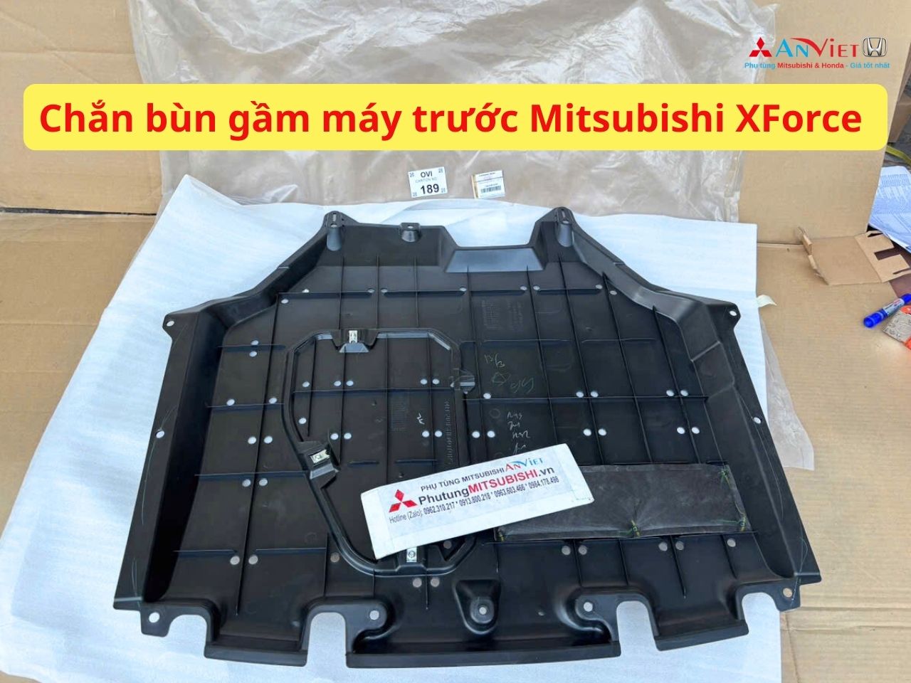Chắn bùn gầm máy trước Mitsubishi XForce 75830B000P