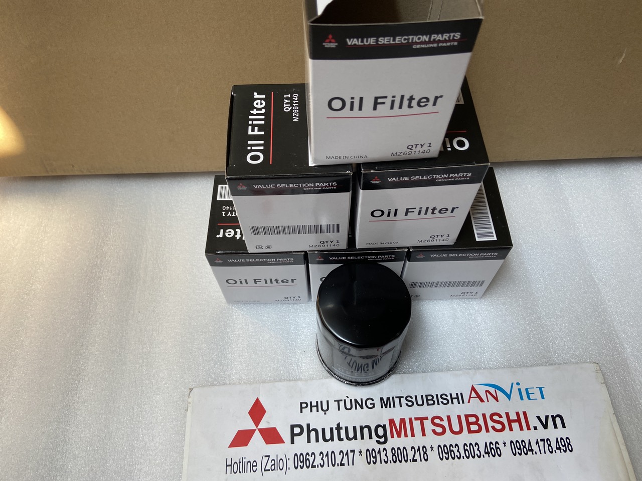 Lọc dầu nhớt động cơ xe Mitsubishi Destinator DST MZ691140 | MD341081