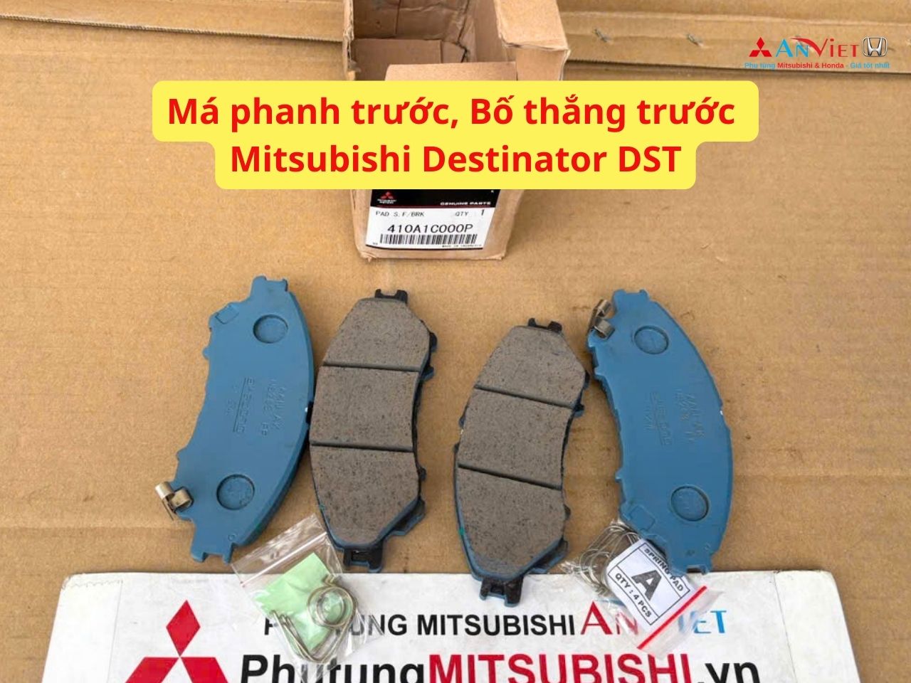Má phanh trước, Bố thắng trước Mitsubishi Destinator DST 410A1C000P