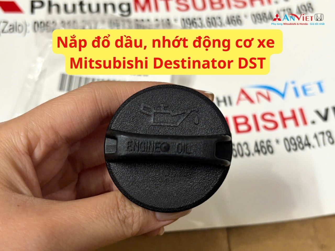 Nắp đổ dầu, nhớt động cơ xe Mitsubishi Destinator DST 1250A010