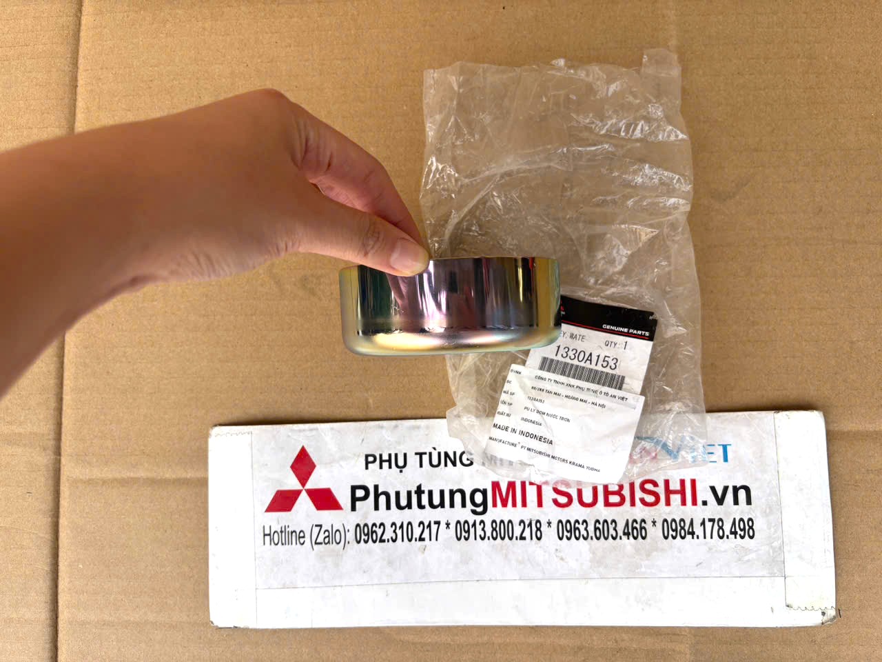 Puly bơm nước động cơ Mitsubishi Destinator DST 1330A153