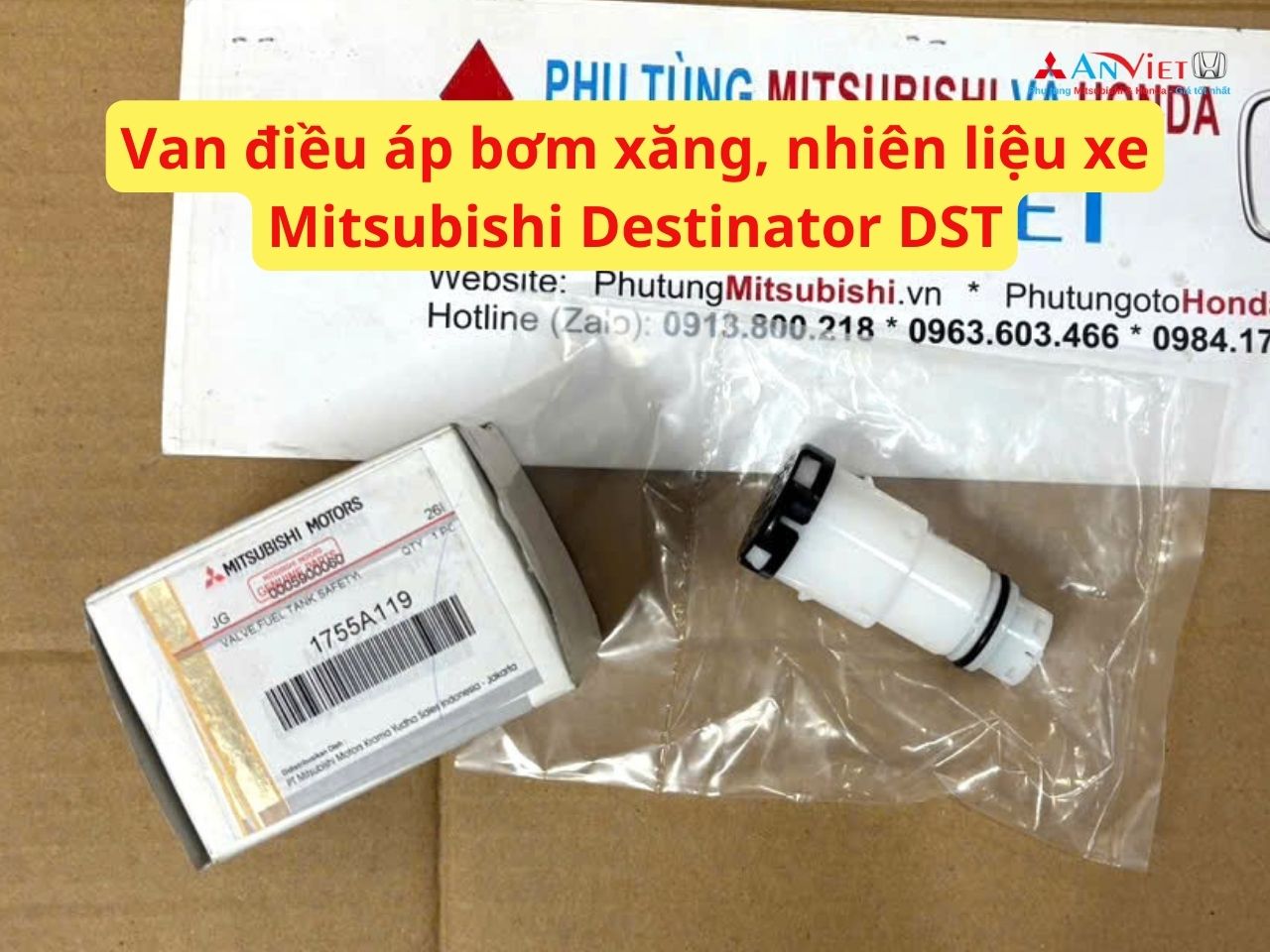 Van điều áp bơm xăng, nhiên liệu xe Mitsubishi Destinator DST 1755A119