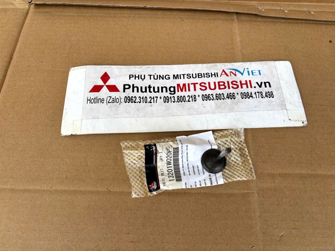 Xupap hút Mitsubishi Destinator DST 13201W020P