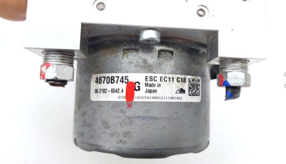 Cụm bơm ABS  Mitsubishi Outlander bơm ABS Outlander 4670B745 bai 