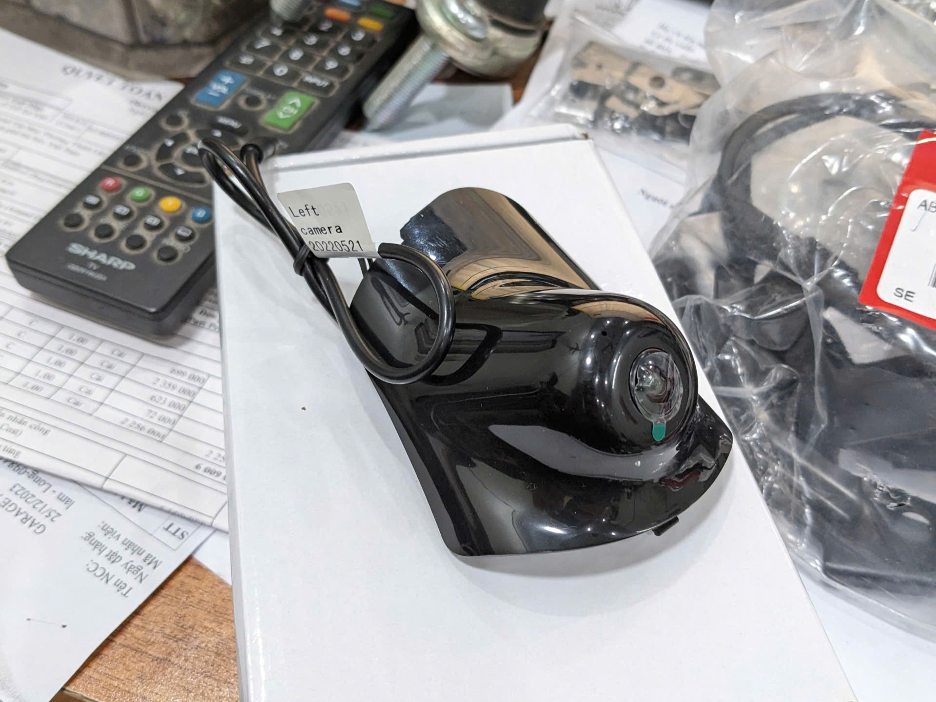 Camera gương Mitsubishi Outlander, camera 360 Outlander đi cùng mặt dưỡng 