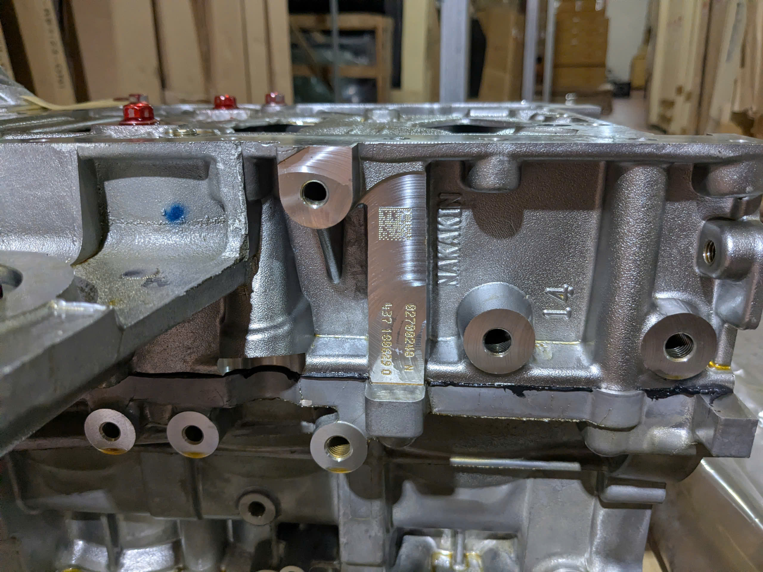 Thân lốc máy động cơ 2.0 4B11 Xe Mitsubishi Outlander 2014-2024, Xe Lancer 2.0 , Lancer IO , gồm lốc máy, trục khuỷu (cơ), Piston  xéc măng tay biên. . . 1000C040 1000D268 1050B297 2701A015 1110B478 1110D624 1110B479 1110D625 1110B480 1110D626 1110A436