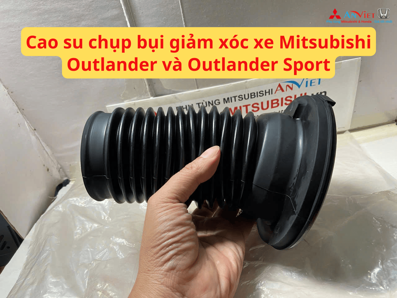 Cao su chụp bụi giảm xóc xe Mitsubishi Outlander và Outlander Sport