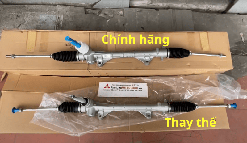 Thước lái xe Mitsubishi Outlander