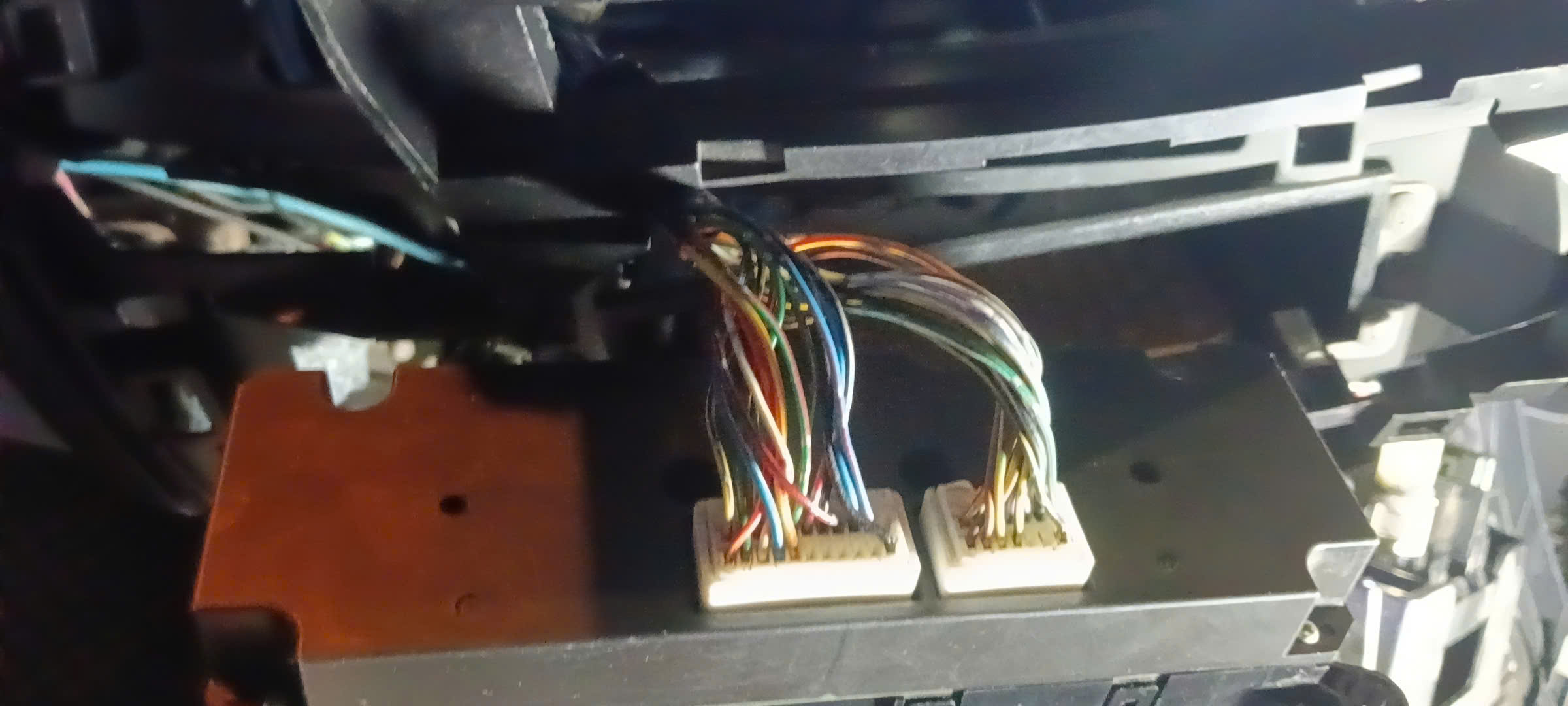 Cụm công tắc điều khiển điều hòa  Mitsubishi Pajero Sport hàng bãi