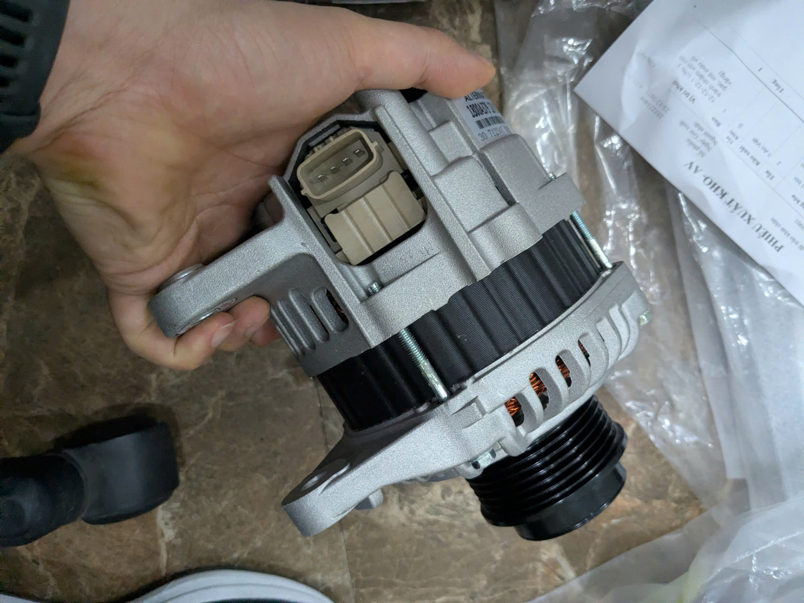 Máy phát điện Mitsubishi Triton, Pajero Sport Mivec máy 4N16 hàng OEM