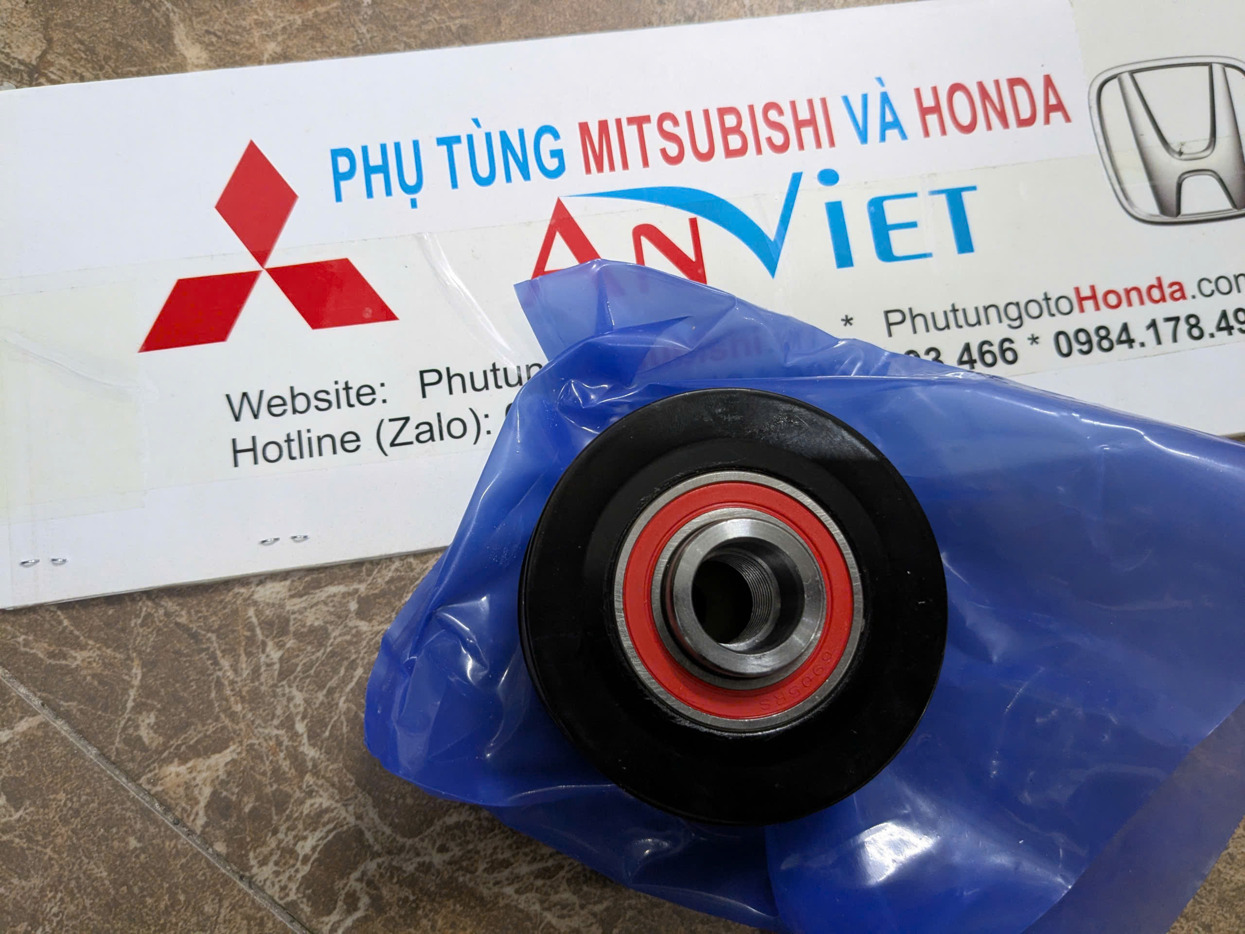 Puly đầu máy phát TRITON, Mitsubishi Pajero Sport máy 4n15 4n16 6pk